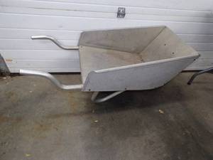 lot 53 image: Unique Wheelbarrow