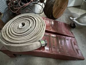 lot 88 image: Fire Hose and Car Ramps