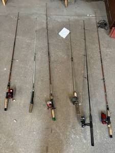 lot 103 image: Fishing Rods and Reels