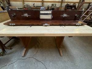 lot 113 image: Unique Coat Rack Shelf