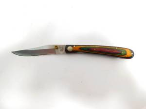 lot 37 image: Bear Hunter Knife - Surgical Steel Folding Knife