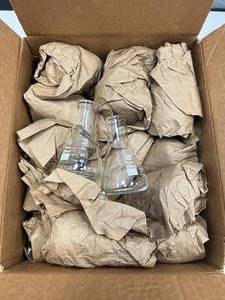 22 - 100ml Plain Erlenmeyer Flasks