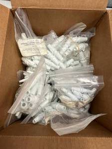 Box of Straight Tube Connecters, Various Sizes