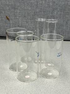 Assorted Glass Cylinders, Great condition