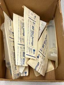 9 - 60cc Syringes Plastic, Sealed