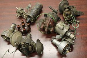 Group of Vintage Automotive Ignition Components