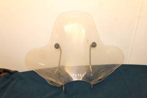 Used Motorcycle Windshield with Turbo Branding