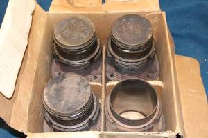 Set of 4 Used Engine Cylinder Sleeves