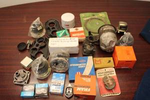 Lot of BMW Auto Parts - Including Solenoid, Starter Bushings, and More