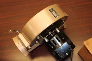 Tjernlund AutoDraft Motor Model D2, Serial Number 77-5822