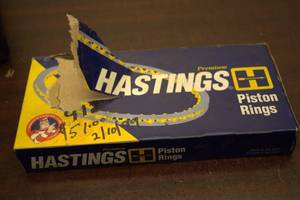 Hastings Premium Piston Rings for Porsche 4 Cylinder Engine