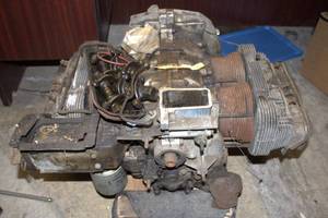 Used Air-Cooled Engine with Carburetor