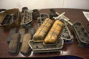 Collection of Engine Components - Valve Covers and Cylinder Heads