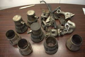 Collection of 8 Used Engine Cylinders and Components