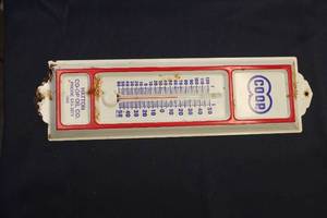 lot 23 image: Vintage COOP Hatton Co-Op Oil Company Thermometer - 1989