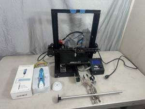 lot 4 image: Ender-3 Creality 3-D Printer and Handheld 3D Printing Pen