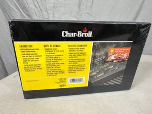 lot 31 image: New Char-Broil Cast Iron Smoker Box for BBQ Grills