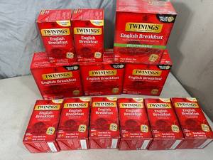 lot 36 image: 368 Bags of Twinings English Breakfast Tea