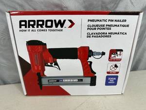 lot 46 image: New Arrow Pneumatic Pin Nailer