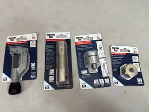lot 64 image: New Superior Tool Plumbing Tools, Tubing Cutter, Etc