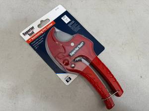 lot 65 image: New Superior Tool Ratcheting PVC Cutter