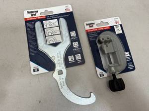 lot 67 image: New Superior Tool Sinkdrain wrench and Tubing Cutter