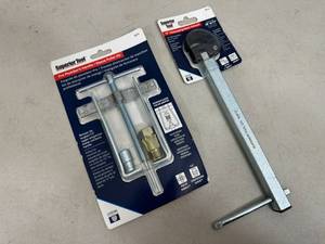 lot 71 image: New Superior Tool 17 inch Telescoping Basin Wrench and Sleeve Puller Kit