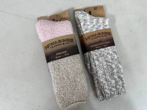 lot 73 image: 2 New Pairs Ultra Soft Hiwassee Socks