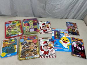 lot 75 image: New Travel Games, Coloring Books, Etc
