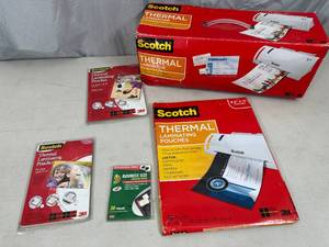 lot 85 image: Scotch Thermal Laminator with Sheets