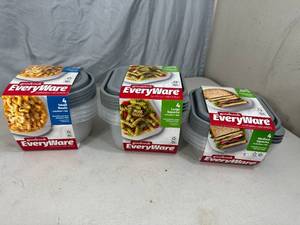 lot 108 image: 12 New Goodcook Food Storage Containers with Lids