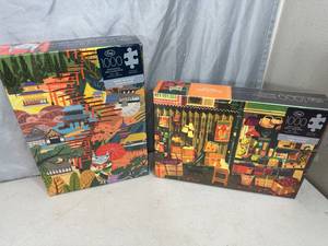 lot 131 image: 2 New 1000 pc Puzzles