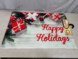 lot 150 image: New Holiday Themed Rug