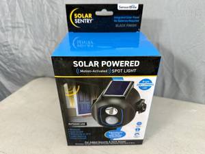 lot 164 image: New Solar Sentry Solar Powered Security Light