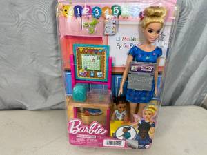 lot 174 image: New Barbie Teacher Set