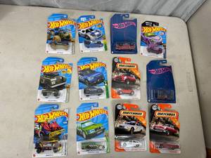 lot 190 image: 12 New Hot Wheels and Matchbox Cars