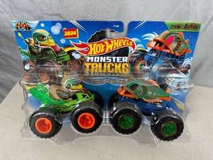 lot 200 image: New Hot Wheels Monster Truck Toy Set