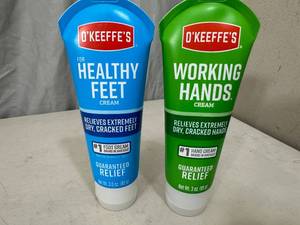 lot 219 image: New OKeefes Working Hands and Healthy Feet Cream