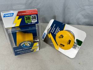 lot 237 image: New RV  Camper Electrical Plug Adapters