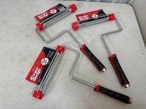 lot 245 image: 3 New Paint Roller Handles