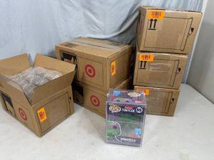 lot 265 image: 6 New Funko Pop TMNT Collector Figurines
