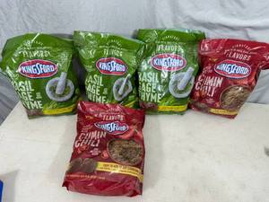 lot 268 image: 5 New Bags of Kingsford Charcoal Flavor Boosters