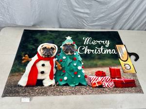 lot 286 image: New Holiday Theme Household Rug