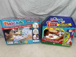 lot 291 image: 2 New Kids STEM Pixicade Mobile Game Maker Sets
