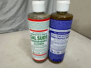 lot 315 image: 2 New Bottles of Dr. Bronners Liquid Soap