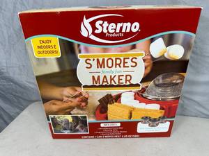 lot 332 image: New Sterno SMores Maker Family Size