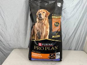 lot 20 image: New 47 lb Bag of Purina Pro Plan Complete Essentials Dog Food