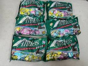 lot 180A image: 6 Bags of Andes Creme De Menthe Eggs