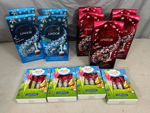 lot 290A image: Lot of Lindt Lindor Truffles and Chocolate