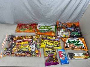 lot 100A image: Large Lot of Candy, Junior Mints, Charleston Chew, and More